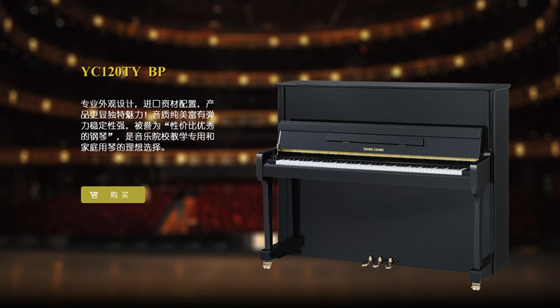 英昌钢琴 YC120TY BP