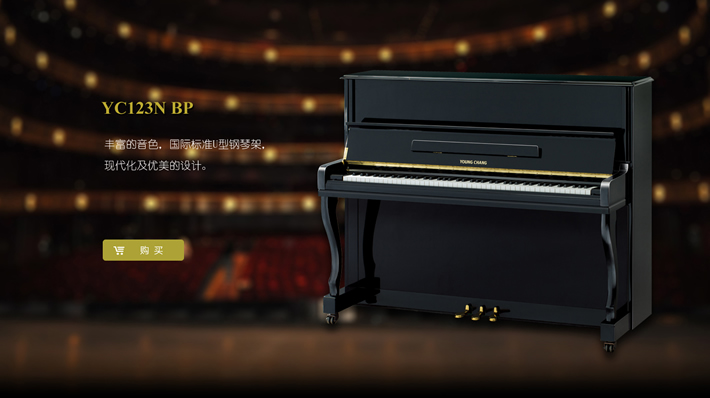 英昌钢琴 YC123N BP