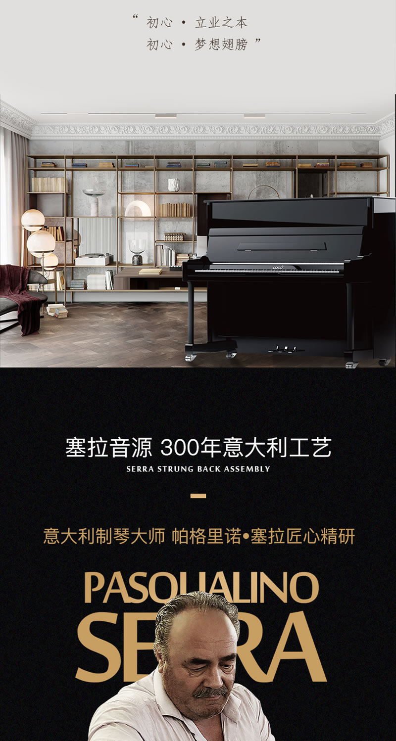 卡罗德钢琴 S21 标准88键